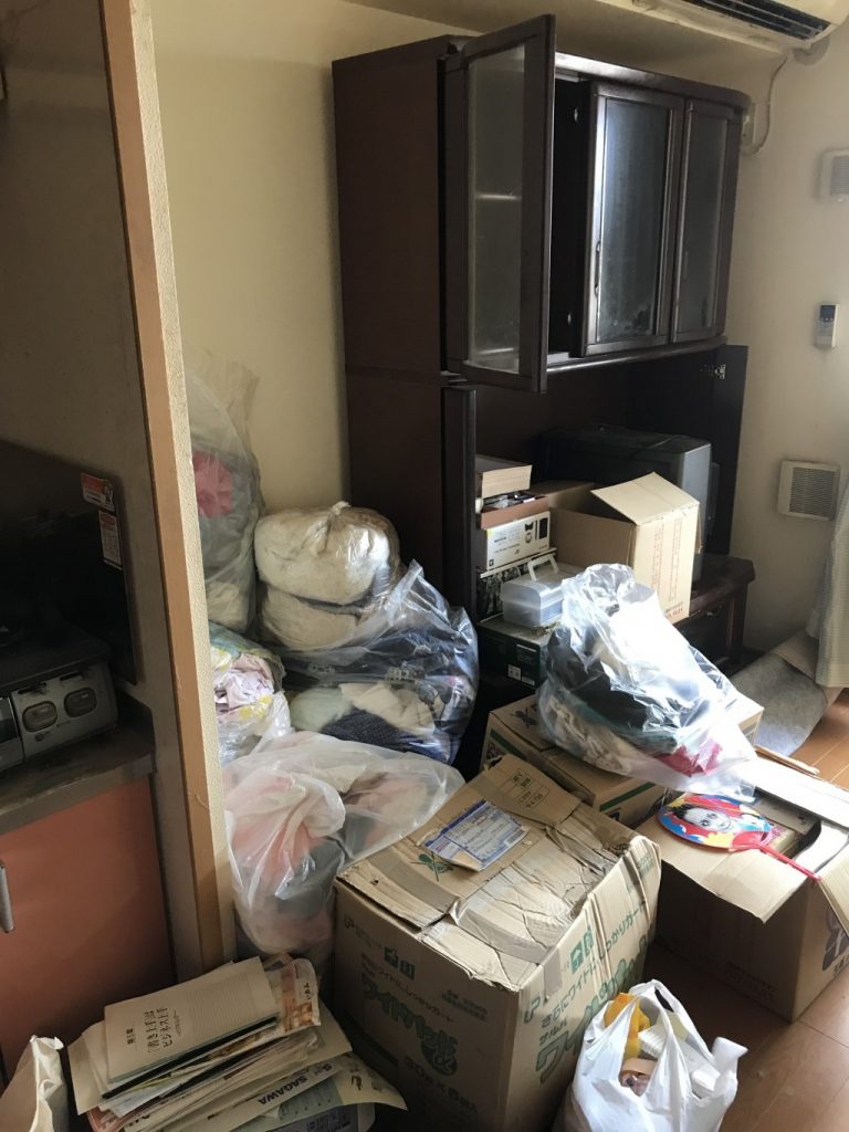 【八潮市】引越しで2トントラック1台程度の不用品処分ご依頼