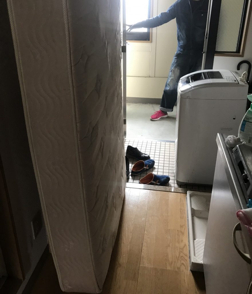 【金沢市旭町】洗濯機、マットレス等の処分　お客様の声
