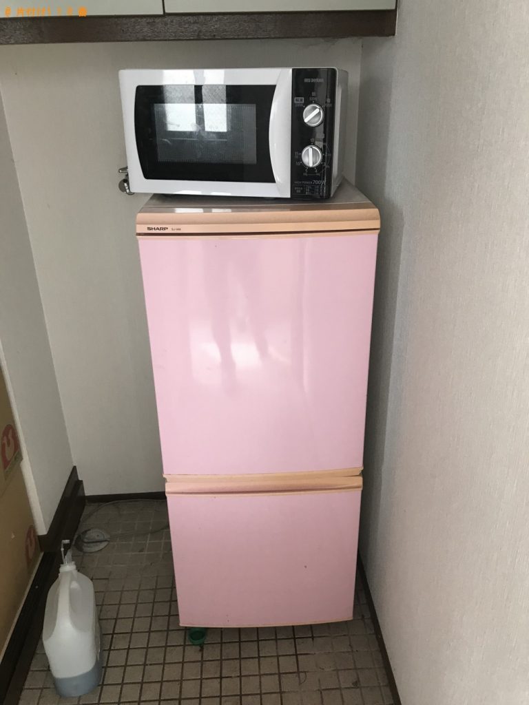 【大江町】冷蔵庫、電子レンジの出張不用品回収・処分ご依頼