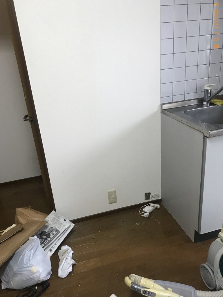 【金沢市近岡町】冷蔵庫、洗濯機、食器棚等の回収・処分ご依頼