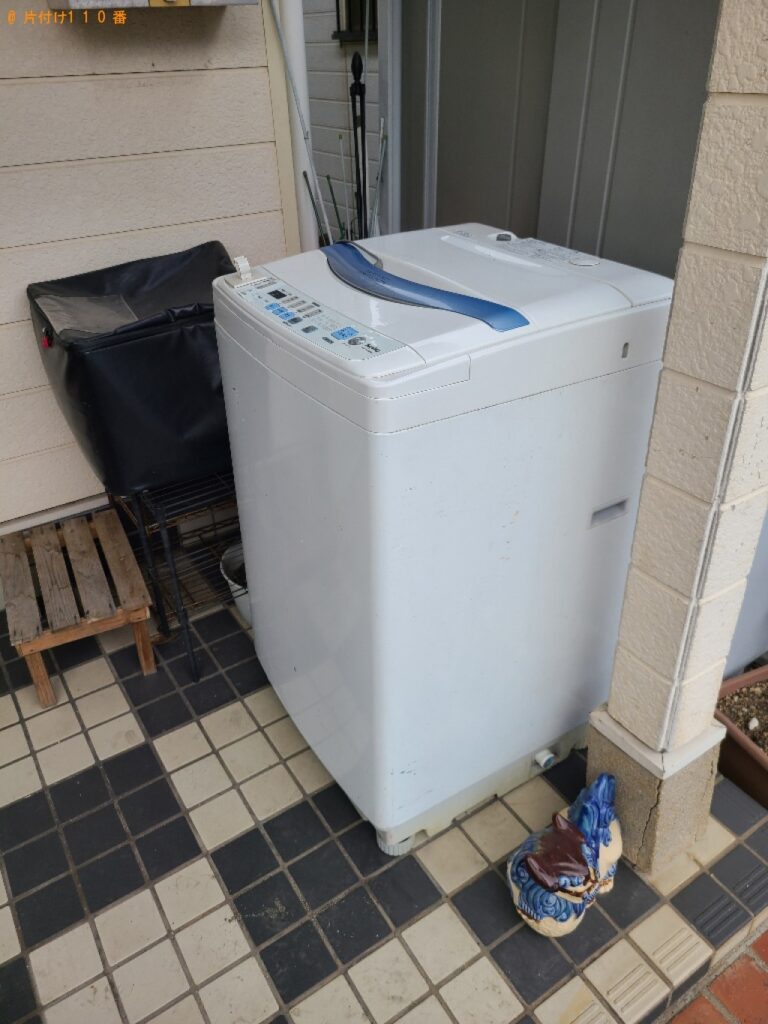 【金沢市】洗濯機の回収・処分ご依頼　お客様の声