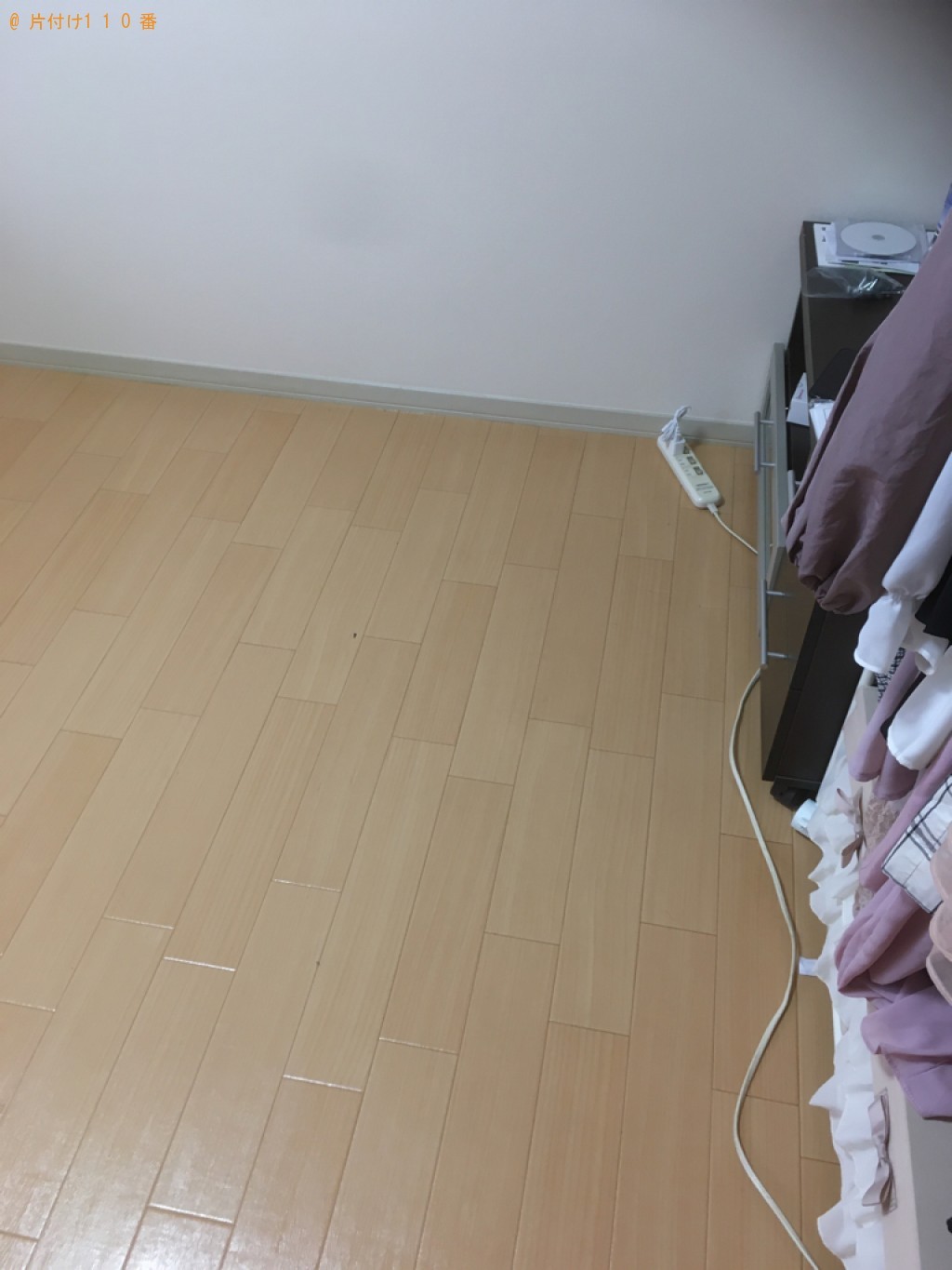 マットレス付きシングルベッドの回収・処分ご依頼　お客様の声