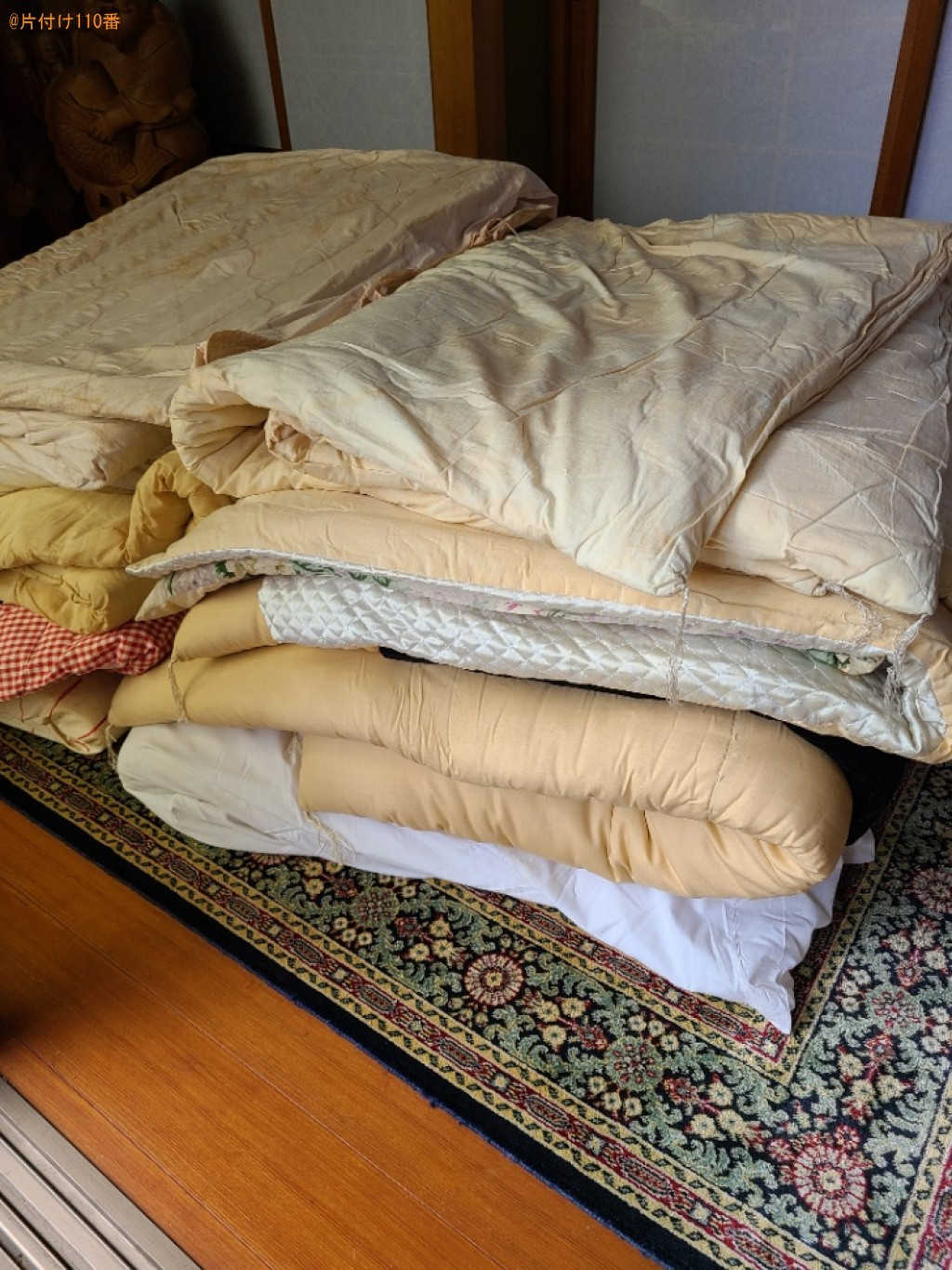 布団の回収・処分ご依頼　お客様の声