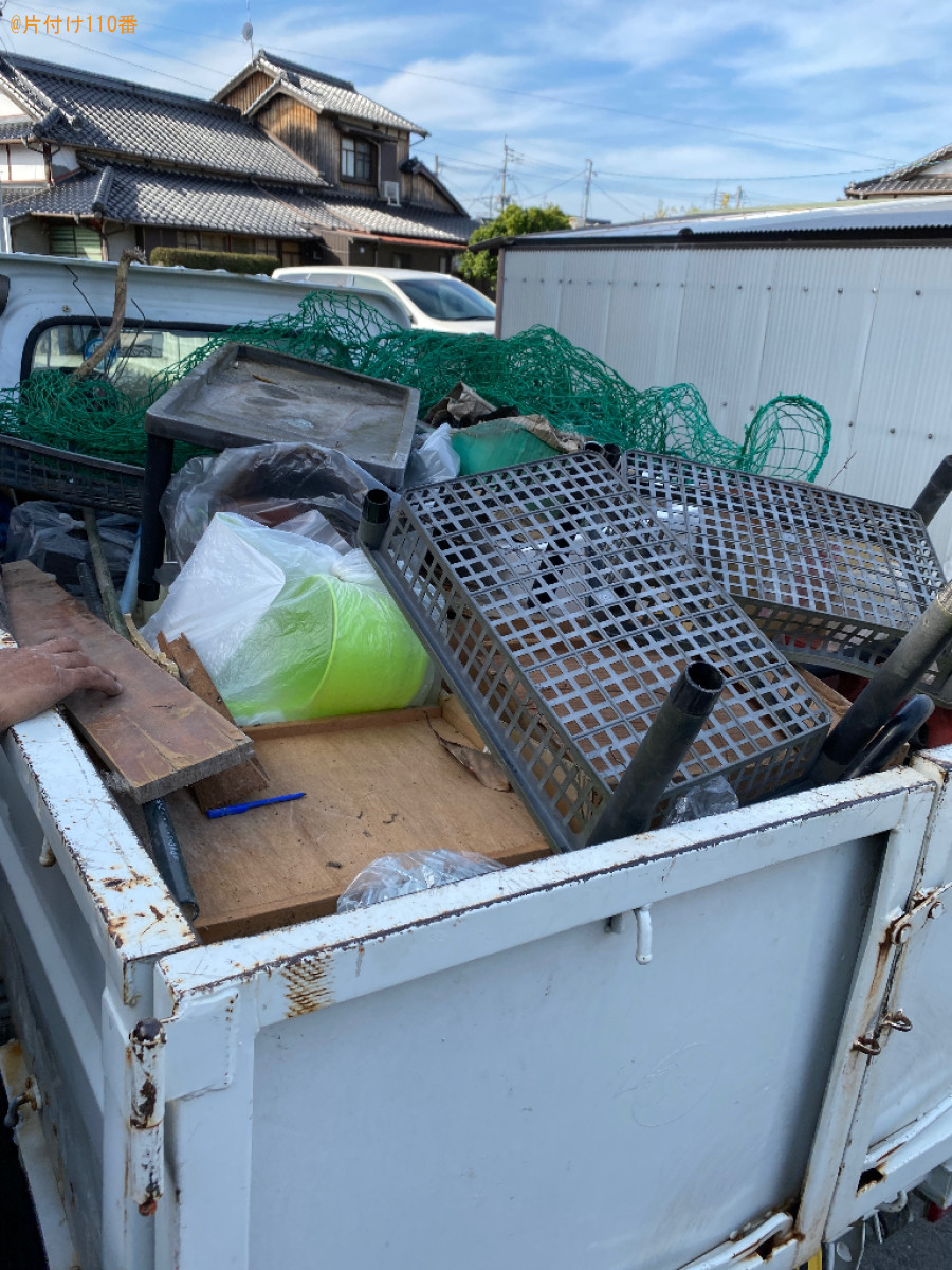 小型家電、クッション、ラック、木材、ネット等の回収・処分ご依頼